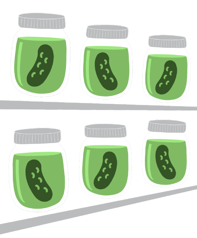 Juicy pickles